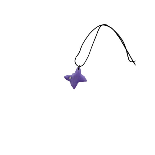 Κολιέ χειροποίητο πεταλούδα με Swarovski 