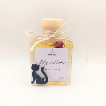  Reed Diffuser Αρωματικό Χώρου Lily cotton 100ml