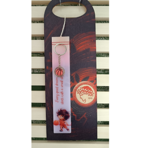 Λαμπάδα Ολυμπιακός με Μπρελόκ