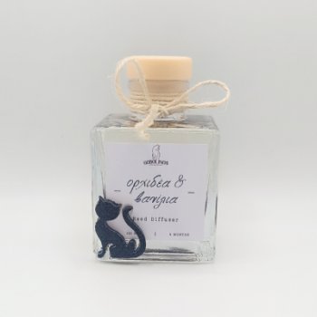  Reed Diffuser Αρωματικό Χώρου Black Vanilla & Orchid 100ml